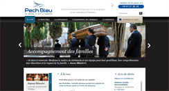 Desktop Screenshot of pechbleu.com
